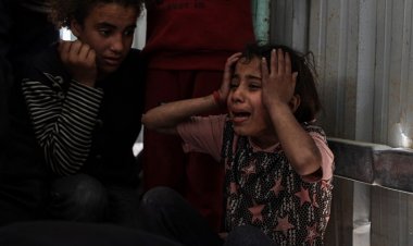 Katil İsrail Gazze'de 39 binden fazla çocuğu öksüz bıraktı