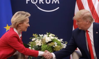 Von der Leyen ve Trump, Papa'nın cenazesinde ikili görüşme konusunda mutabık kaldı