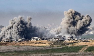 Katil İsrail yeni silahlarını Gazze'de sivillerin üzerinde deniyor