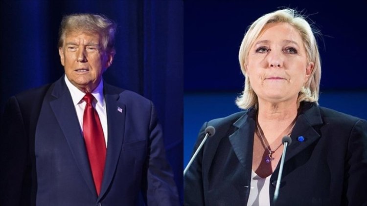 Trump'tan Le Pen'e destek: Suçlu bulunan aşırı sağcı lidere sahip çıktı!