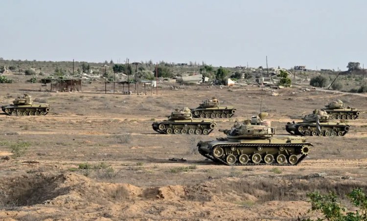 Mısır'ın askeri yığınağı siyonist İsrail'i rahatsız etti