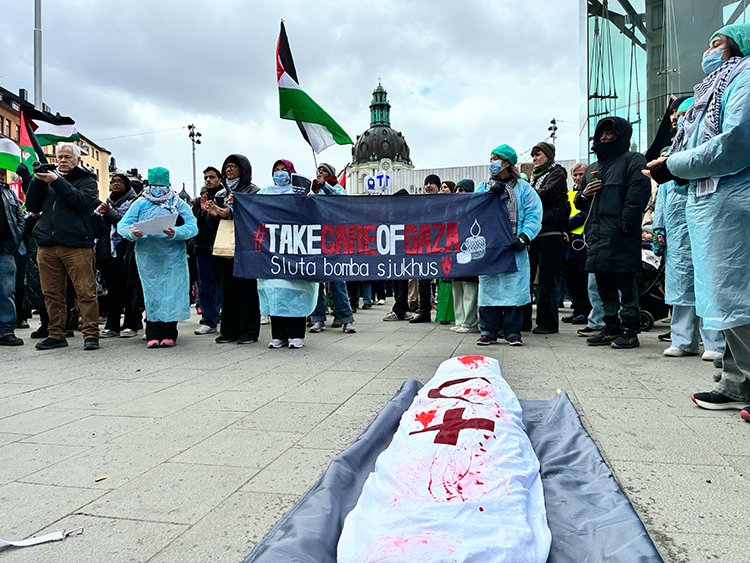 İsveç’te Trump’ın Gazze’yi boşaltma planına öfke: Sürgün dayatmasına protesto!