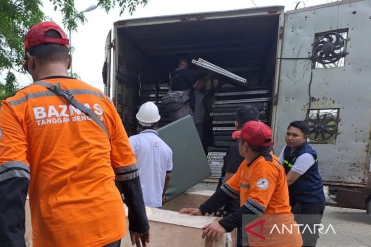 Endonezya Ulusal Zekat Ajansı'ndan Myanmarlı Müslüman depremzedelere yardım