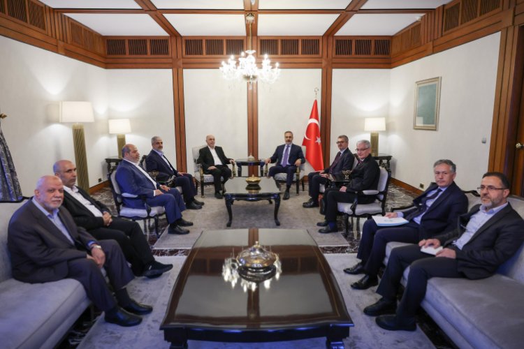 Bakan Fidan, Hamas heyeti ile görüştü