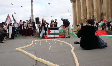 Fransa, Belçika ve İsviçre'deki 45 şehirde Gazze'de katledilen Filistinlilerin isimleri okundu