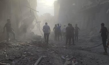 Katil İsrail'in Gazze'ye son 10 gündeki saldırılarında 815 kişi şehit oldu