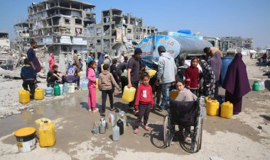 UNICEF: Gazze'ye yakıt ablukası sona ermezse çocuklar susuzluktan ölmeye başlayacak