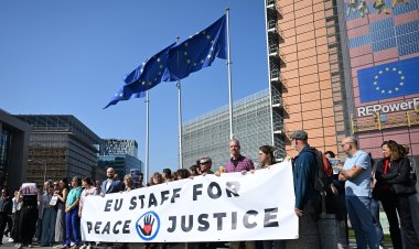 AB çalışanları, Brüksel'in Gazze için eyleme geçmesini istiyor