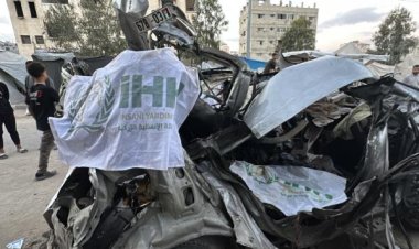 Soykırımcı İsrail'in saldırısında 5 İHH çalışanı hayatını kaybetti