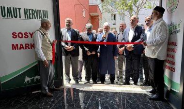 Umut Kervanı'ndan İstanbul'da sosyal market