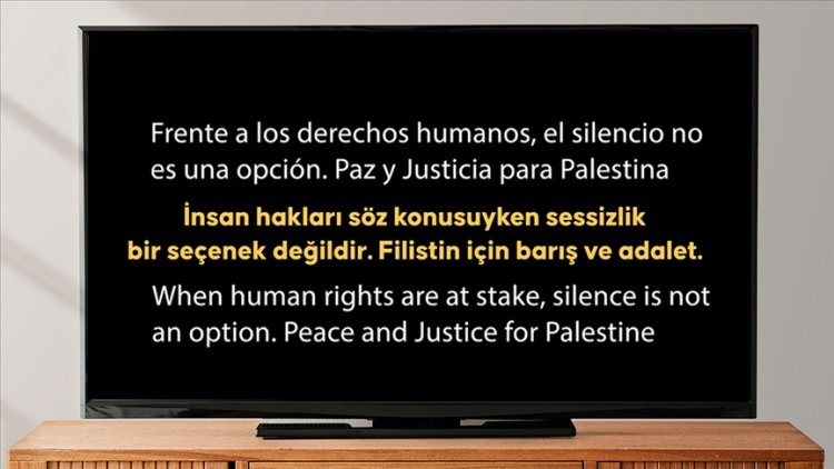 İspanya devlet televizyonu, Eurovision öncesinde Filistin'e destek mesajı yayımladı