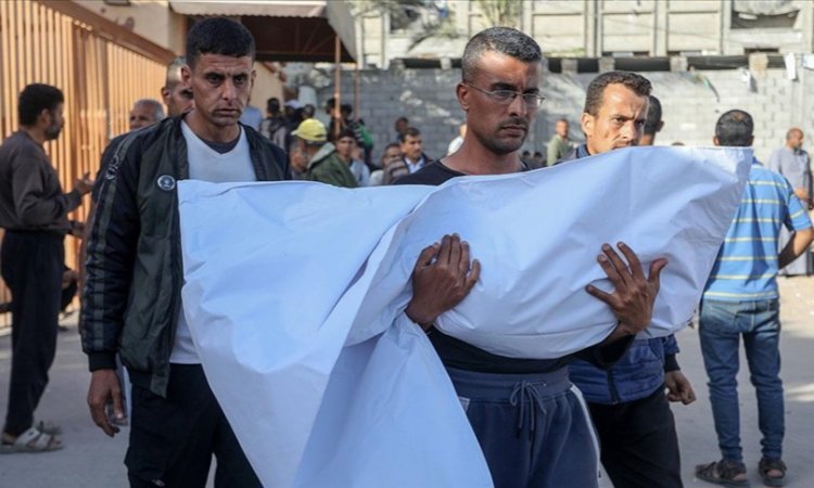 Katil İsrail'in Gazze Şeridi'ne saldırılarında 5 Filistinli şehit oldu