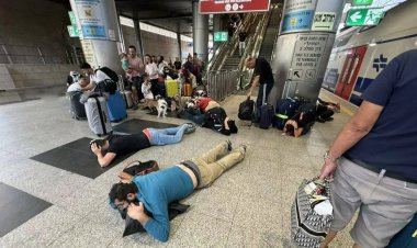 Ensarullah'tan, İsrail'in Ben Gurion Havalimanı'na balistik füze