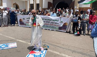 Faslılardan Filistin’e destek gösterileri: “Bayramımız Filistinli”