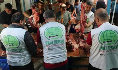 Umut Kervanı Kurban Bayramı'nda 47 bin 700 hisse keserek milyonlarca kişiye ulaştı