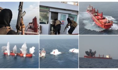 Ensarullah, İsrail’e giden gemiyi batırdı: Görüntüler yayımlandı