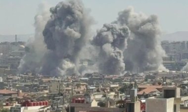 Siyonist İsrail,  Şam'ın ardından diğer Suriye kentlerine saldırdı