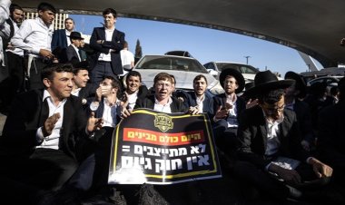 İşgalci İsrail'de orduya katılmayı reddeden Haredilerin tutuklanması protesto edildi