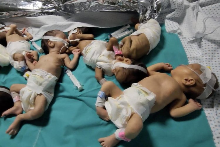 Gazze hastanelerinde yakıt bitti bebekler hayatta kalma mücadelesi veriyor