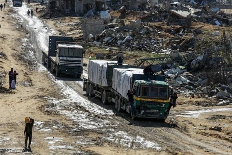 'Gazze'deki açlığın aşılması için günde en az 600 yardım tırı gerekli'