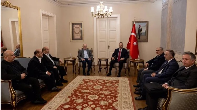 Hamas heyeti ateşkes görüşmeleri için Türkiye’de