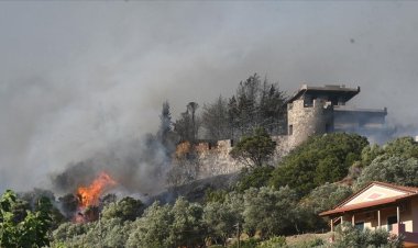 Yunanistan'da orman yangınları nedeniyle gece boyunca tahliyeler devam etti