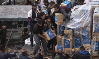 Soykırımcı İsrail'in Gazze'ye saldırılarında 500 insani yardım çalışanı yaşamını yitirdi