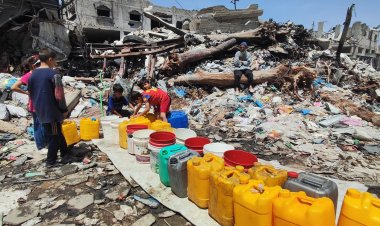 Katil İsrail, Gazze'nin kuzeyine verilen suyu azaltarak güneye göçü zorlayacak