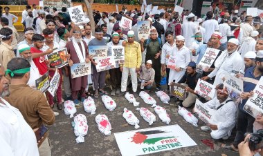 Hindistan’da Cemaat-i İslami’den büyük Gazze protestosu