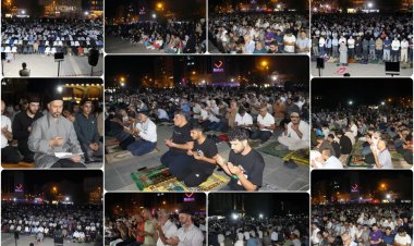 Şeyh Said Meydanında eller Gazze için semaya açıldı