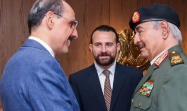 MİT Başkanı Kalın, Hafter ile görüştü