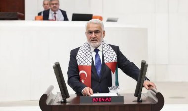 Yapıcıoğlu: Siyonist terör örgütünün saldırıları sadece masum Filistinlilere yönelik değil, tüm insani değerlere yöneliktir