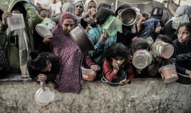 BM Gazze'de açlık felaketi uyarısı yaptı, Macron yardımların hızla ulaşmasını istedi