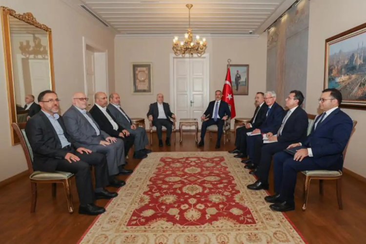 Bakan Fidan HAMAS heyetini kabul etti