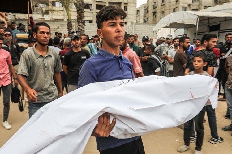 Katil İsrail'in Gazze'ye düzenlediği son saldırılarda 29 Filistinli şehit oldu
