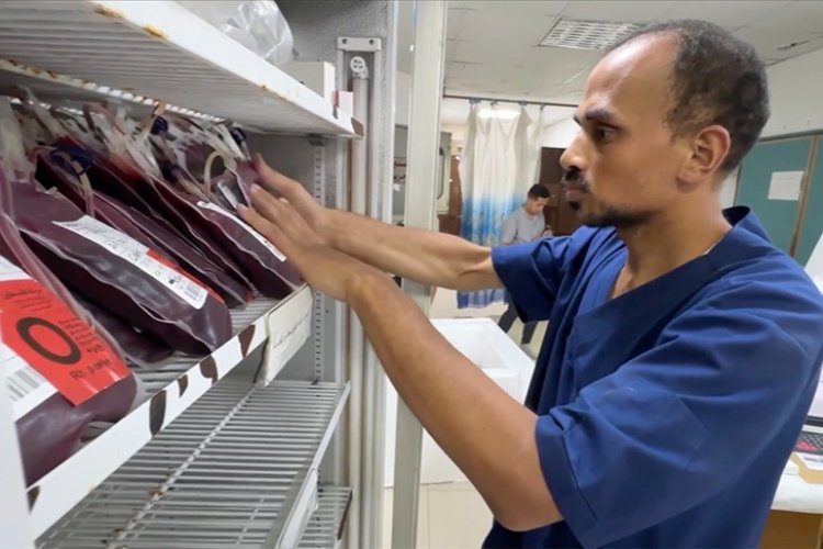 İşgal altındaki Batı Şeria'dan Gazze'ye 6 bin ünite kan bağışı gönderildi