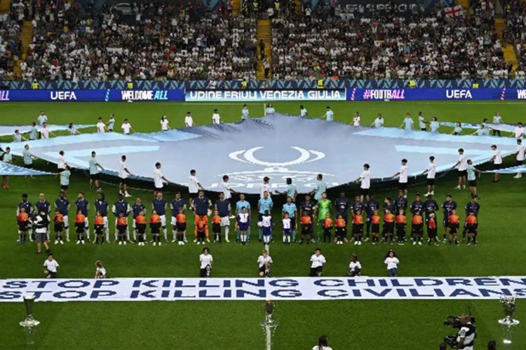 UEFA'dan Gazze'ye destek: Çocukları öldürmeyi durdurun