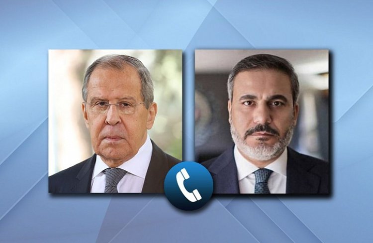 Dışişleri Bakanı Fidan, Rus mevkidaşı Lavrov ile telefonda görüştü