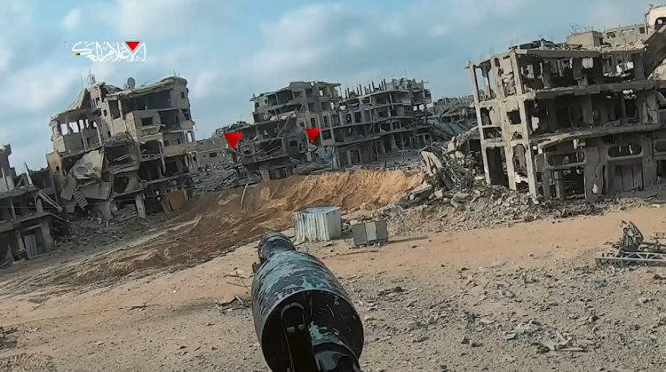 Kassam Tugayları, Gazze’nin güneyinde soykırımcı İsrail ordusunu hedef aldı