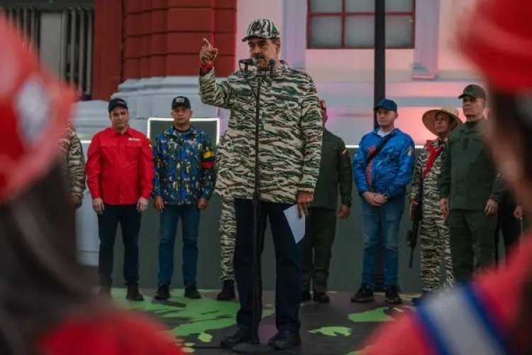 Maduro'dan ABD'ye misilleme: 4,5 milyon milis göreve hazır