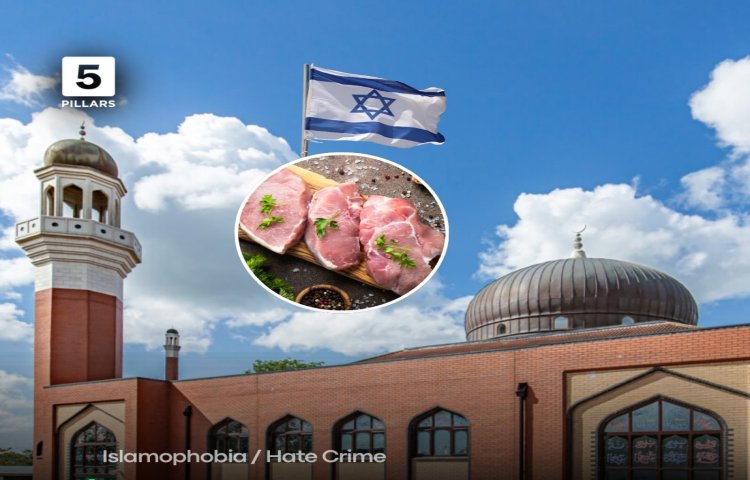 Oxford’daki camiye islamofobik saldırı: Domuz eti ve İsrail bayrağı bırakıldı