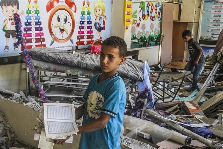Gazzeli çocuklar üçüncü kez eğitimden mahrum kalacak
