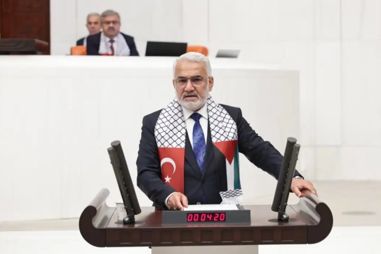 Yapıcıoğlu: Siyonist terör örgütünün saldırıları sadece masum Filistinlilere yönelik değil, tüm insani değerlere yöneliktir