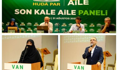 HÜDA PAR Van’da ‘Son Kale: Aile’ paneli düzenledi: Aile küresel kuşatma altında