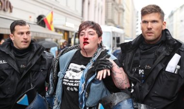 Alman polisin Gazze eyleminde yumrukladığı O'Brien, müdahale anını anlattı