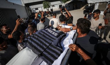 Filistinli Gazeteciler Sendikası: Gazze'de tarihin en büyük gazeteci katliamı yaşanıyor