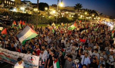 Fas’ın Tanca kentinde binlerce kişi Gazze için yürüdü