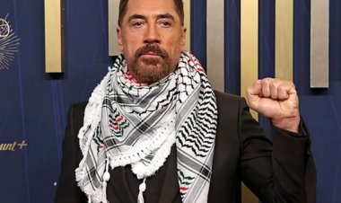 İspanyol aktör Javier Bardem, ödül töreninde Filistin halkına destek istedi
