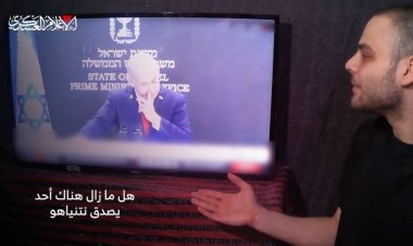 Gazze'deki siyonist İsrailli esirden Netanyahu'ya tepki