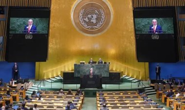 Katil Netanyahu'ya BM’de büyük şok: Boş salona konuştu!